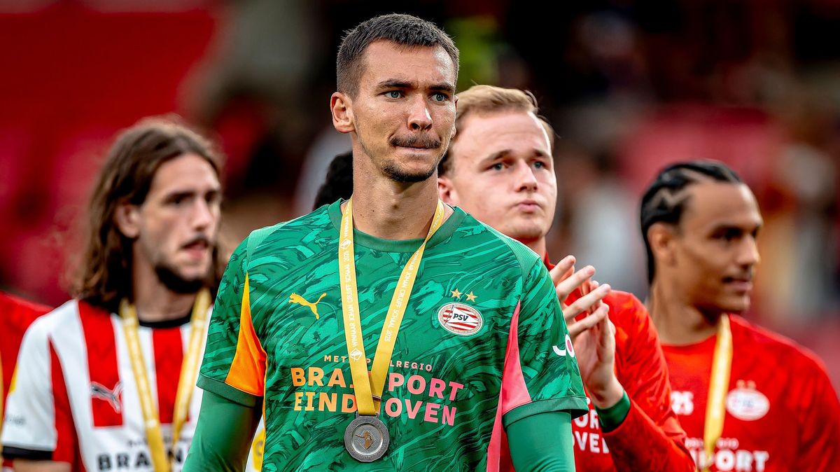 Brankář Kovář získal s fotbalisty Eindhovenu nizozemský Superpohár