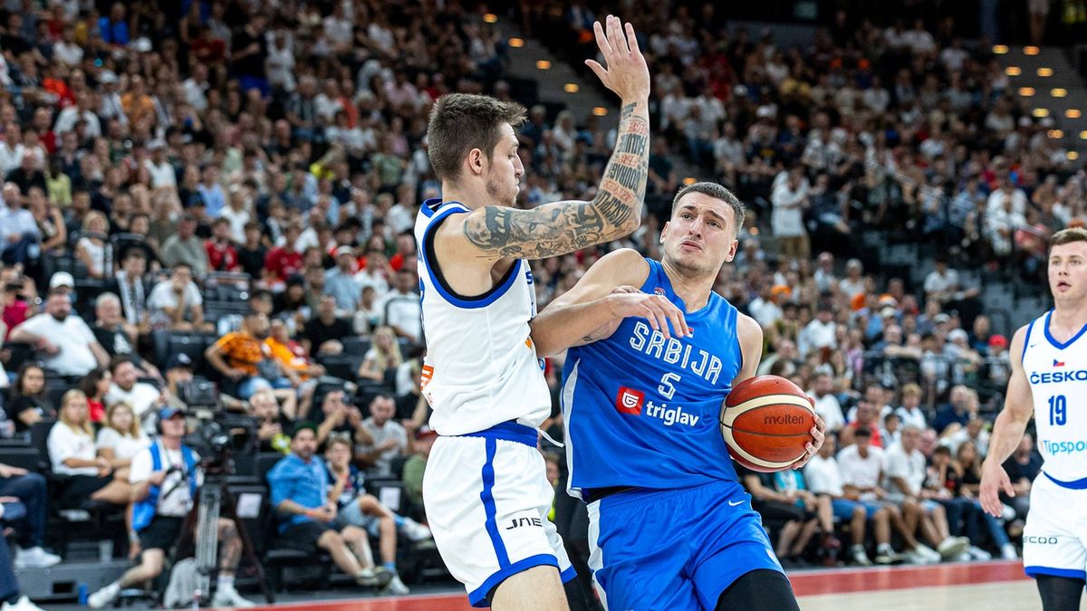 Srbové udělili basketbalistům poučnou lekci, Satoranský znovu nehrál