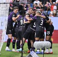 Radost slávistů po vedoucí brance