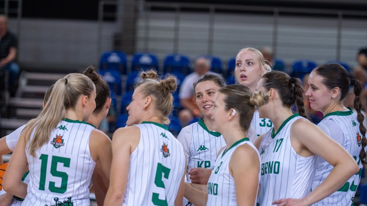 Basketbalistky KP Brno získaly potřetí za sebou ligový bronz