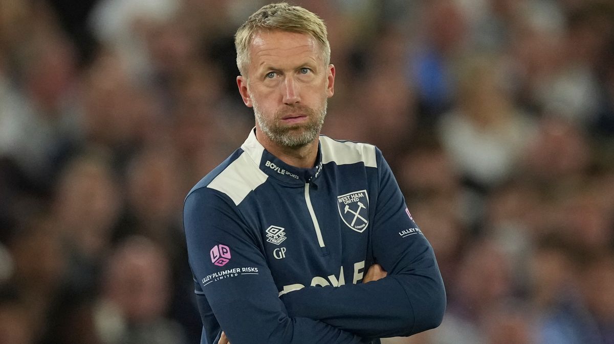West Ham odvolal trenéra Pottera, kapitán Souček tak bude mít nového kouče