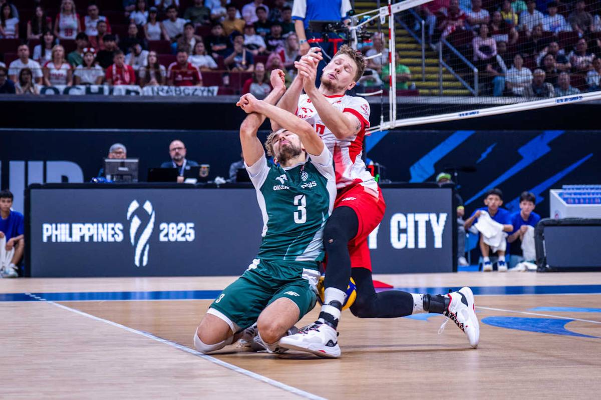 Polská srážka v poli.