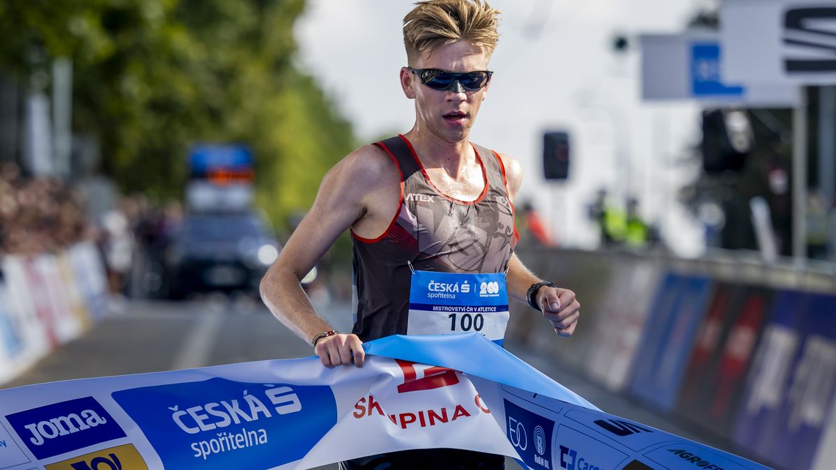 Martin Zajíc vyhrál popáté za sebou mistrovství republiky v běhu na 10 km