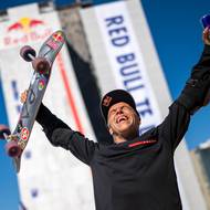 Hotov. Skateboardista Sandro Dias si splnil sen. 