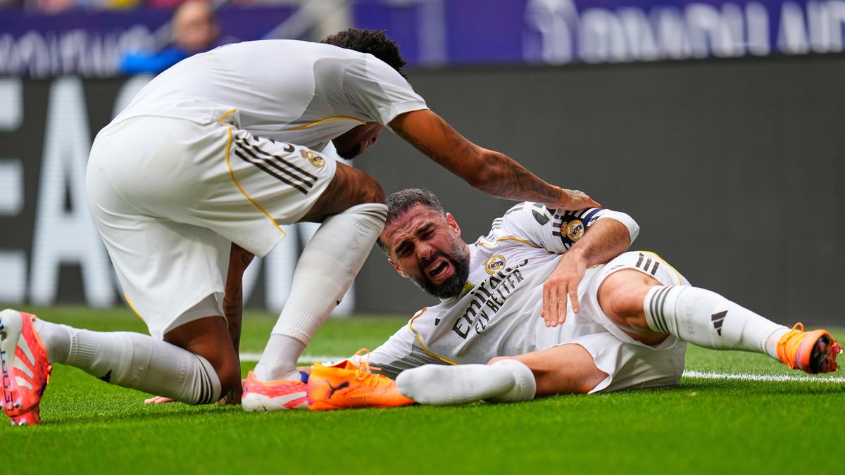 Real Madrid přišel na měsíc o zraněného kapitána Carvajala