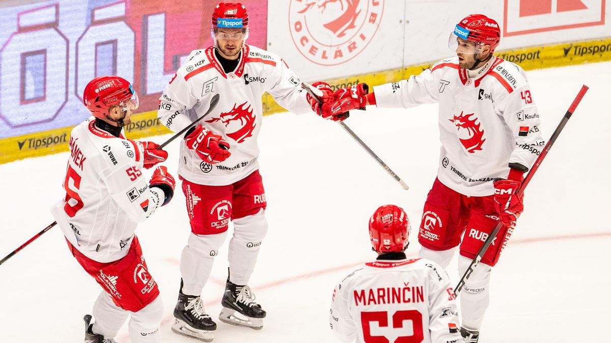 ONLINE: Videomomenty ze zápasu Třinec - Liberec