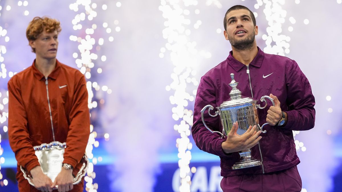 Alcaraz, nebo Sinner? Modelka během US Open randila s oběma
