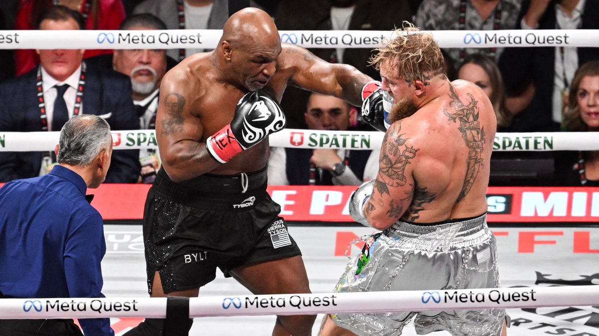 Legenda se pustila do Tysonova zápasu v téměř 60 letech: Směšné, nerozumím tomu