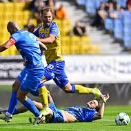 Utkání 8. kola první fotbalové ligy: FK Teplice - FK Mladá Boleslav