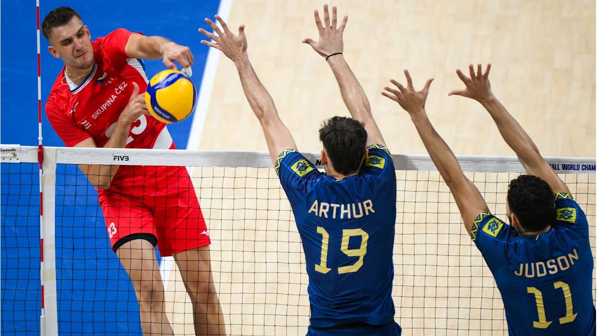 Další překvapení nepřišlo. Volejbalisté podlehli favorizované Brazílii