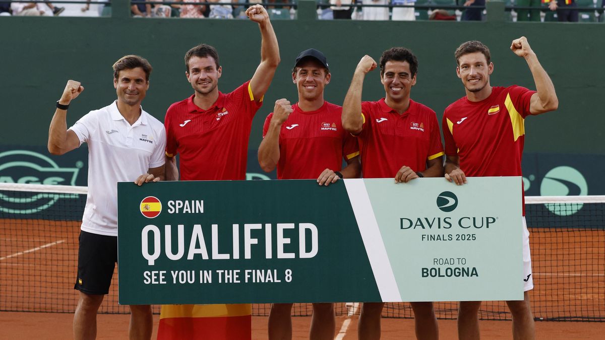 Španělé předvedli v Davis Cupu i bez Alcaraze velký obrat