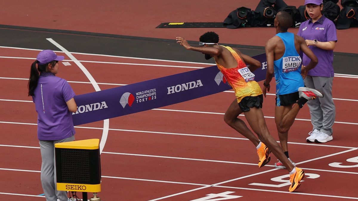 Neskutečný finiš, těsnější než stovka. Maraton rozhodlo šestnáct centimetrů!