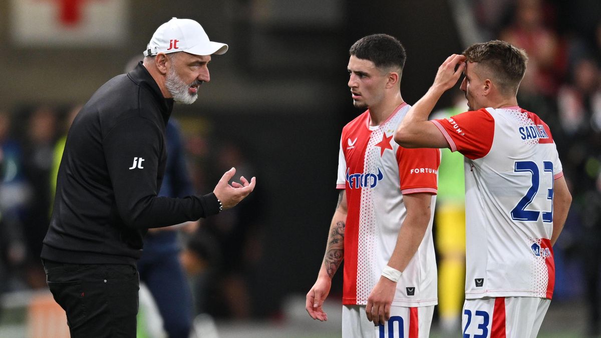 FOTBAL ONLINE: Slavii čeká v Lize mistrů rozjetý Arsenal, Trpišovský učinil dvě změny v sestavě