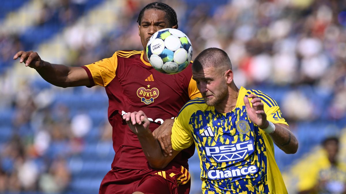 Dukla uhrála na horké půdě remízu, Zlín dorovnával z penalty