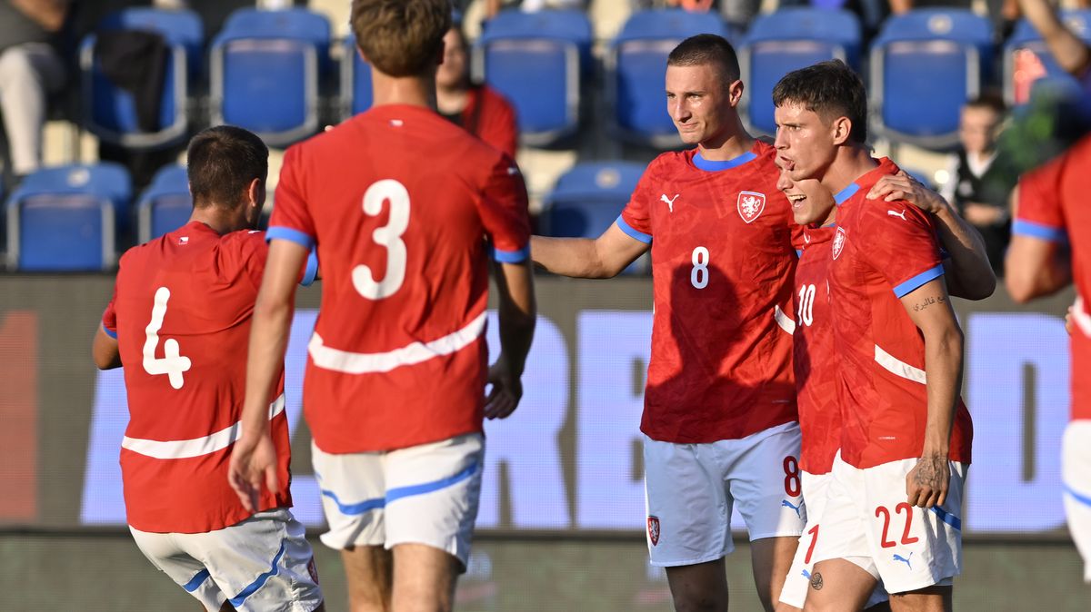 Česko - Skotsko 2:0. První výhra mladíků, penaltu proměnili napotřetí