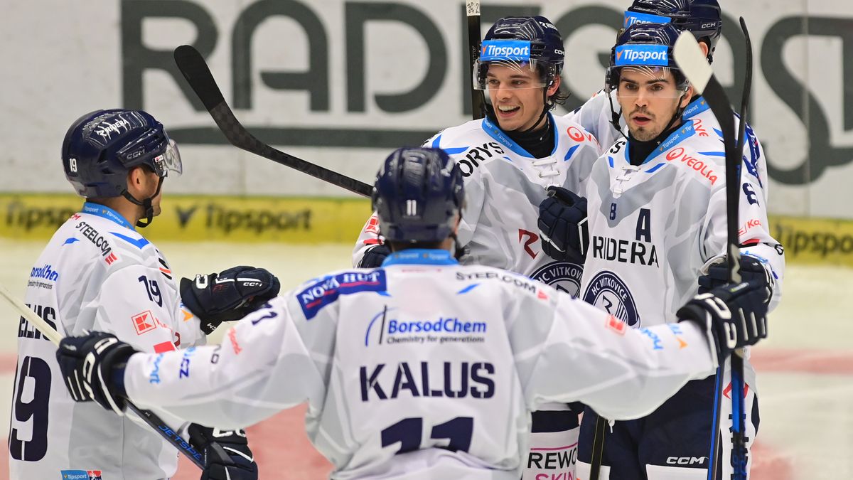 Videomomenty z utkání Vítkovice – Kladno