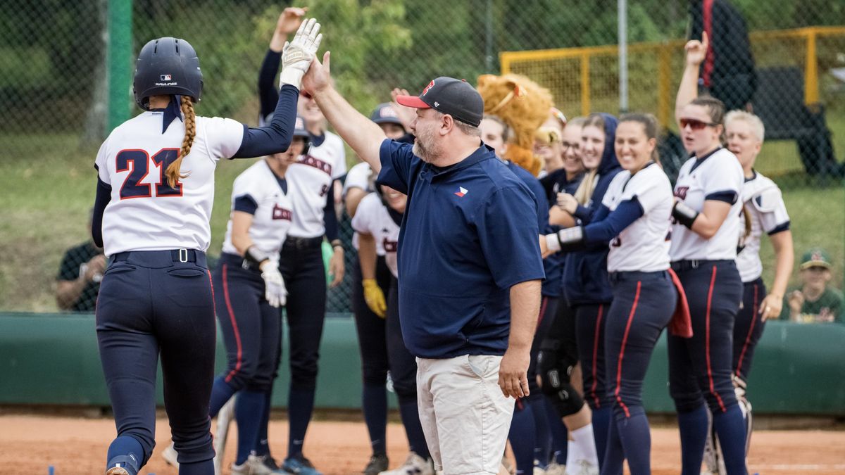 Softbalistky na ME odehrají kvůli dešti zápas s Izraelem až ve čtvrtek