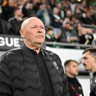 Trenér Plzně Miroslav Koubek