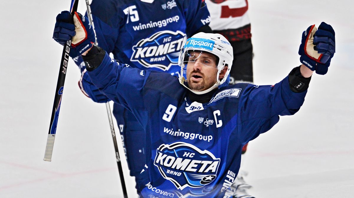 ONLINE: Videomomenty z utkání České Budějovice - Kometa Brno