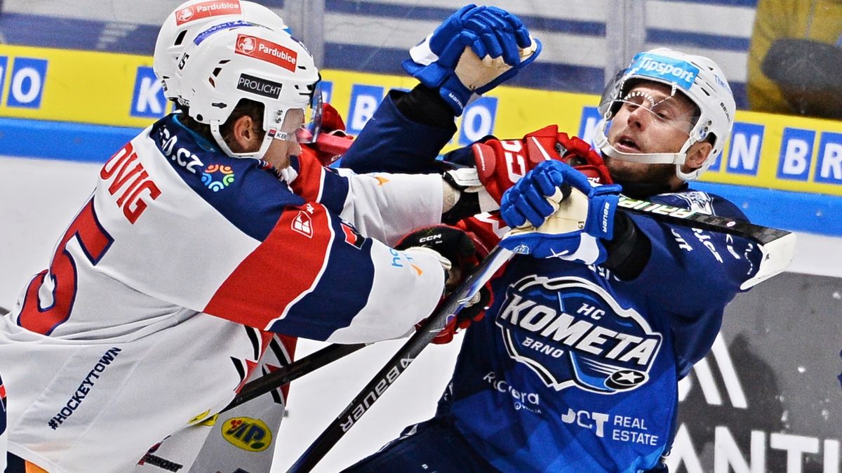 Po debaklu návrat. Cením si toho, jak kluci zápas odpracovali, řekl přes prohru kouč Komety