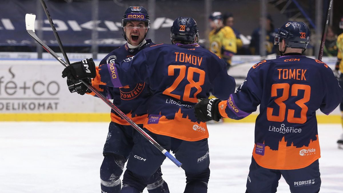 Litoměřice jsou po dramatu v semifinále, Slavia vyrovnala sérii se Zlínem