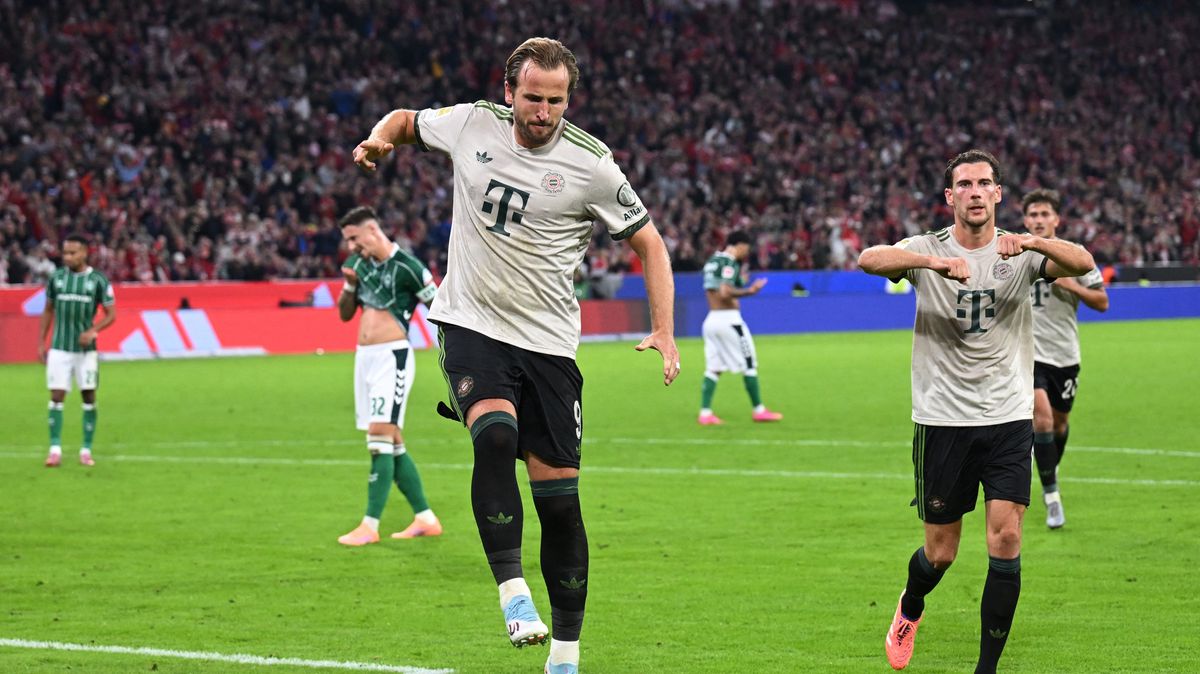 Bayern rozstřílel Brémy. Kane už za klub stokrát skóroval
