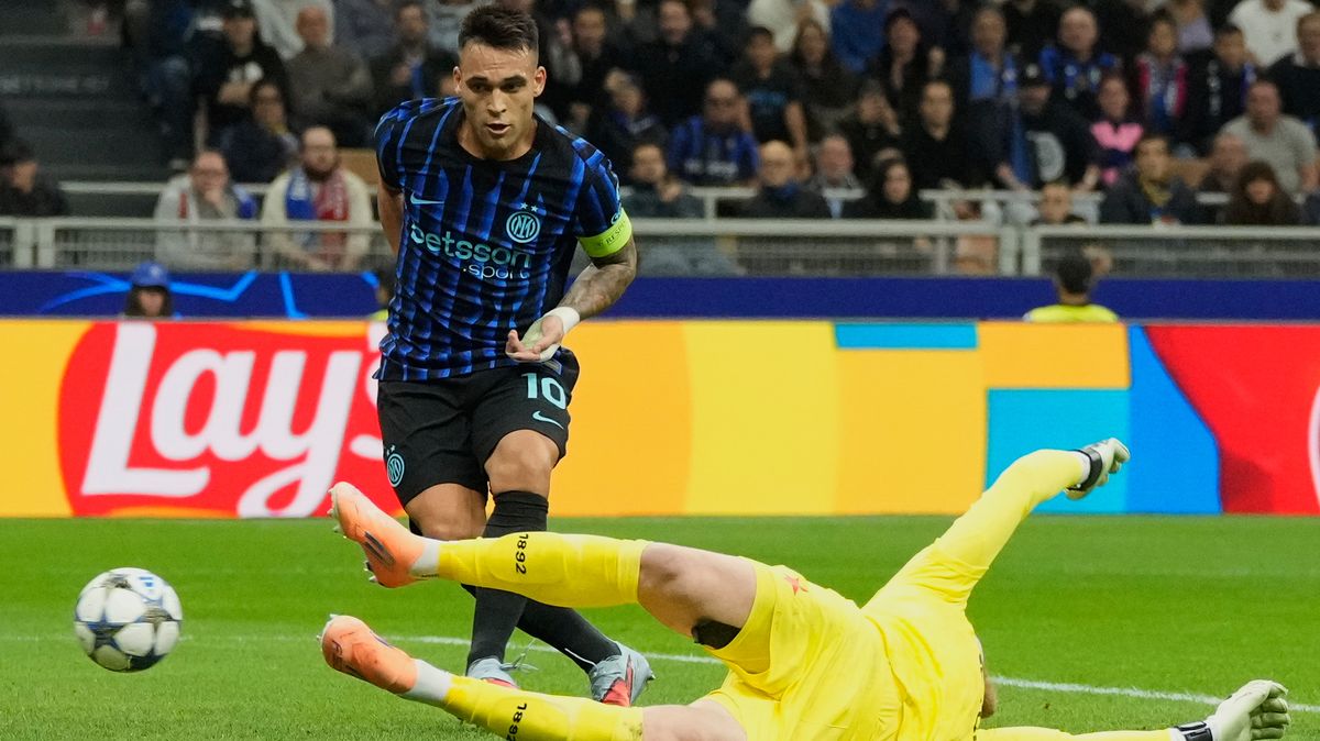 Slavia dostala v Lize mistrů lekci, na Interu inkasovala tři góly