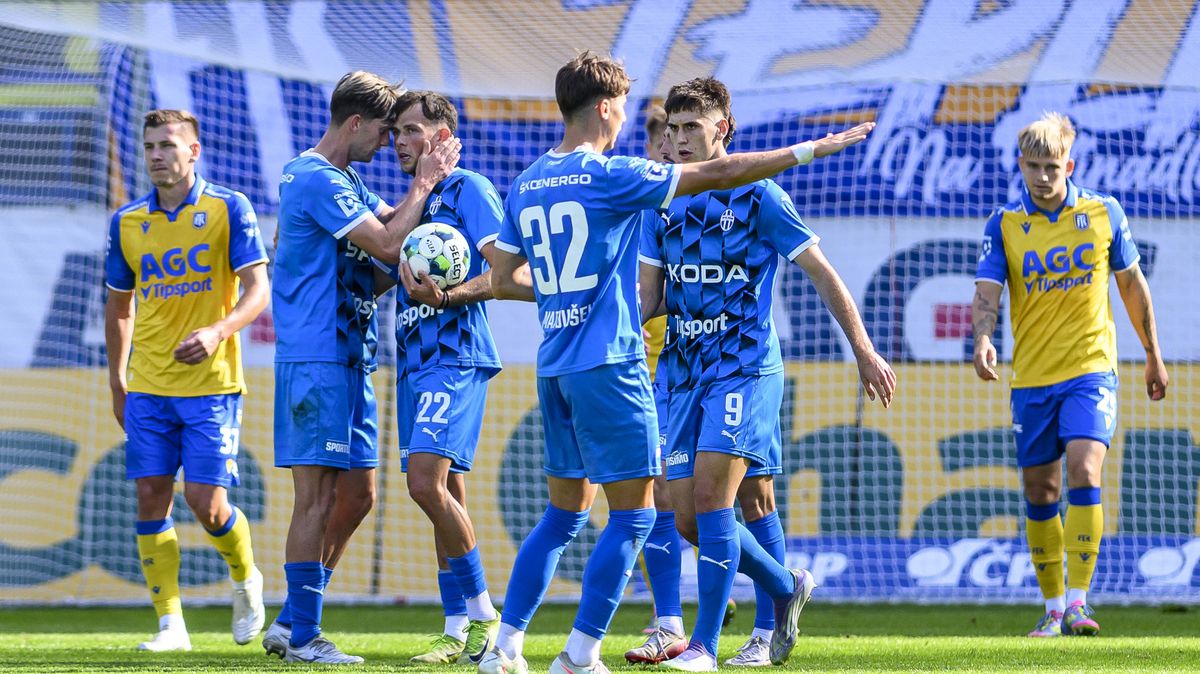Boleslav otočila vývoj utkání v Teplicích, všech pět branek padlo v první půli