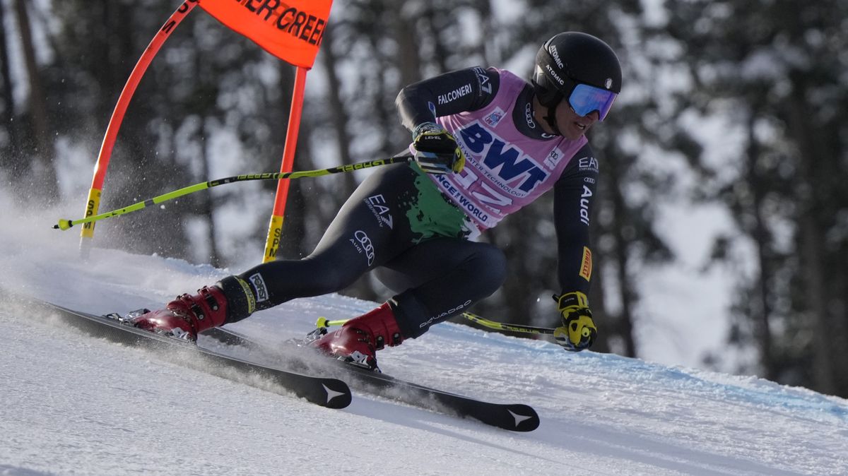Lyžařská tragédie. Italský sjezdař Franzoso zemřel na následky pádu v tréninku