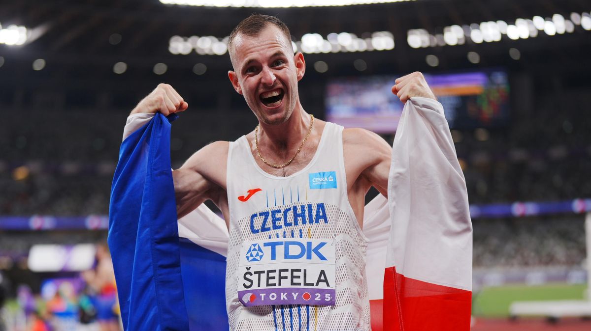Fantazie! Štefela si z Tokia přiveze světový bronz