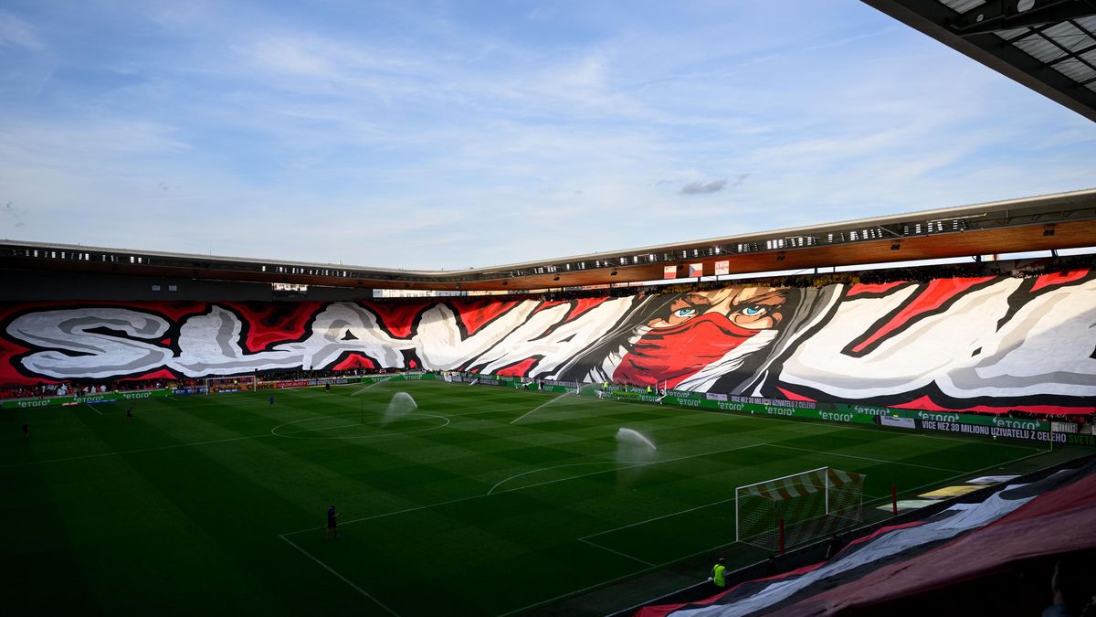 Fanoušci Slavie vysekli další úchvatné choreo. Obletí zase svět?