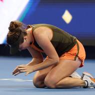 Emoce Lindy Noskové hned po posledním míči