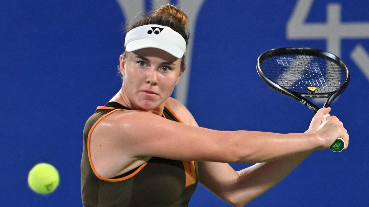 TENIS ONLINE: Ztratila první set! A ve druhém to pro Noskovou také nezačíná dobře