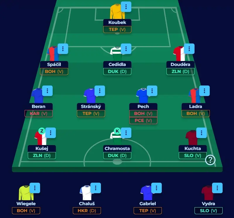 Illustration of fantasy sports league management