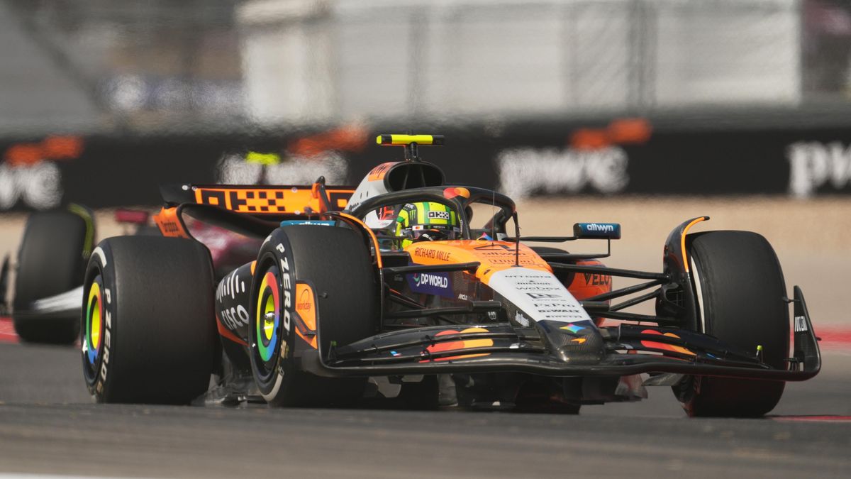 V jediném tréninku F1 v Austinu byl nejrychlejší Norris