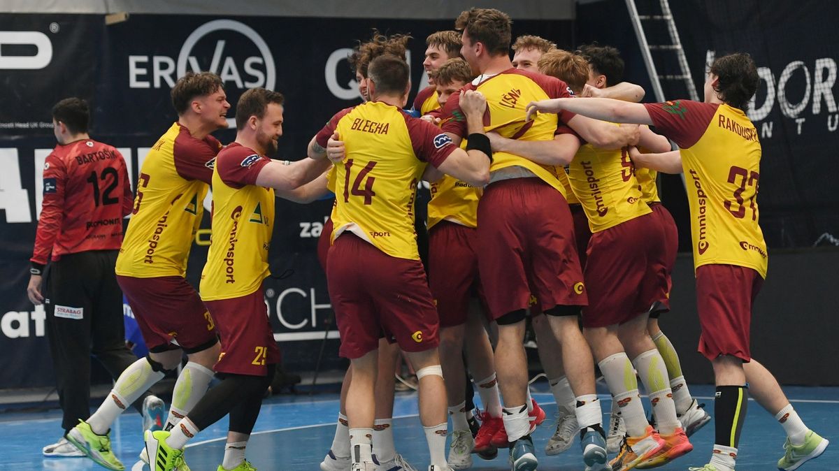 Házenkáři Dukly Praha porazili v Evropském poháru Constantu i v odvetě