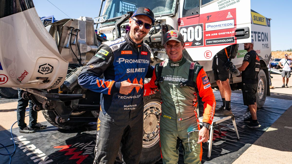 Legendární Loeb vyzkoušel Pepu ze Sedlčan. Je to děsivé, křičel s úsměvem