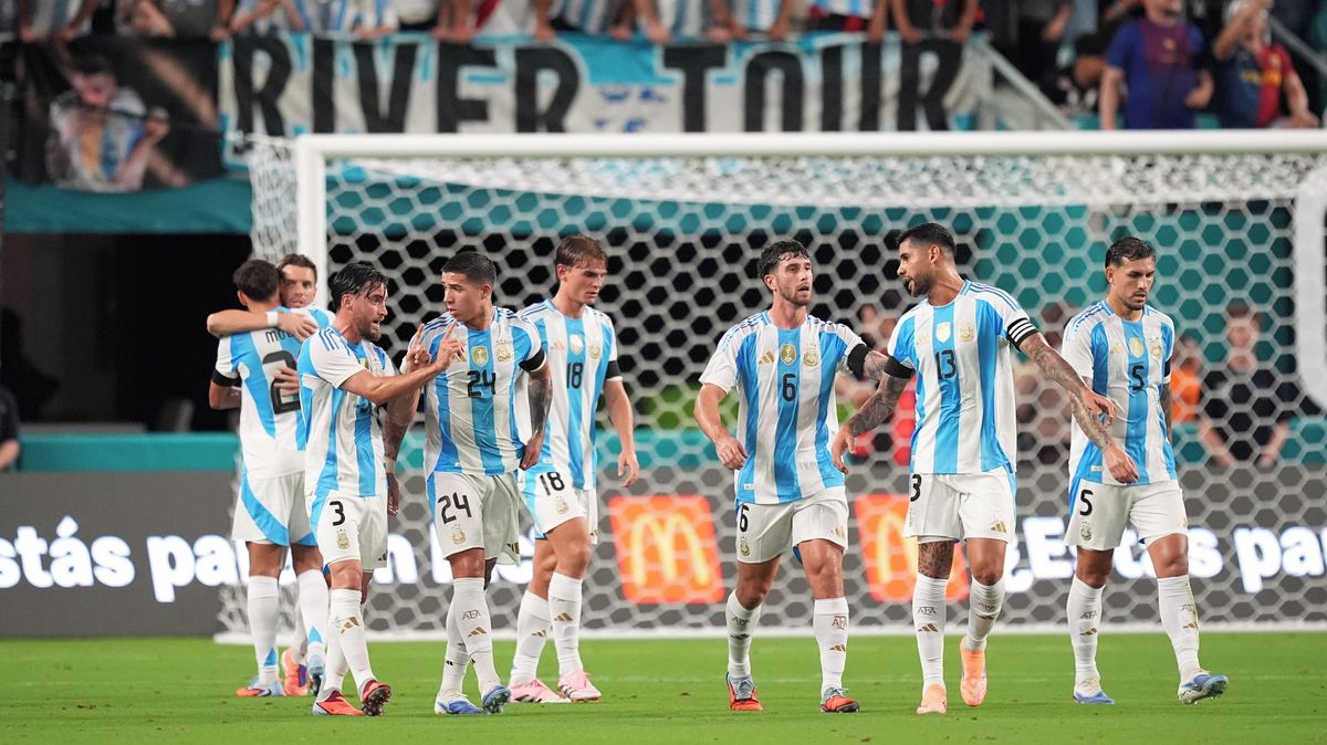 Argentina bude ladit formu na obhajobu zlata v přípravě s Mauritánií a Zambií