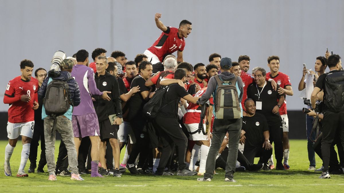 Egypt na nohou. Fotbalisté postoupili na mistrovství světa