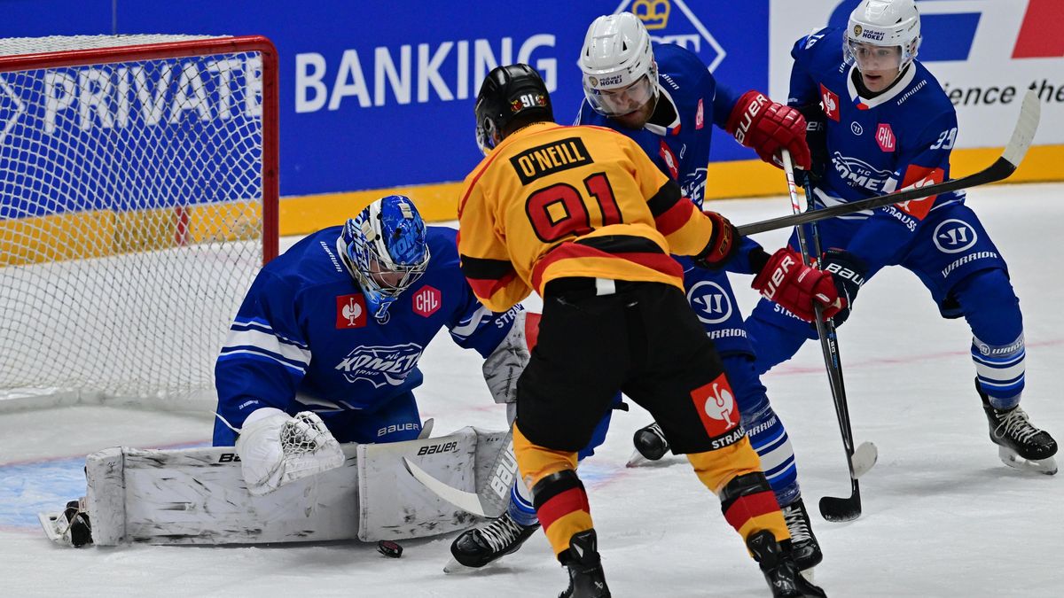 HOKEJ ONLINE: Sparta i Kometa se v odvetách Ligy mistrů pokouší o zázrak. Náskok Brna se tenčí, Pražané vedou