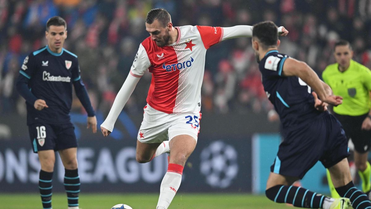 FOTBAL ONLINE: Slavia bojuje o první výhru. Bilbao zatím nezaskočila