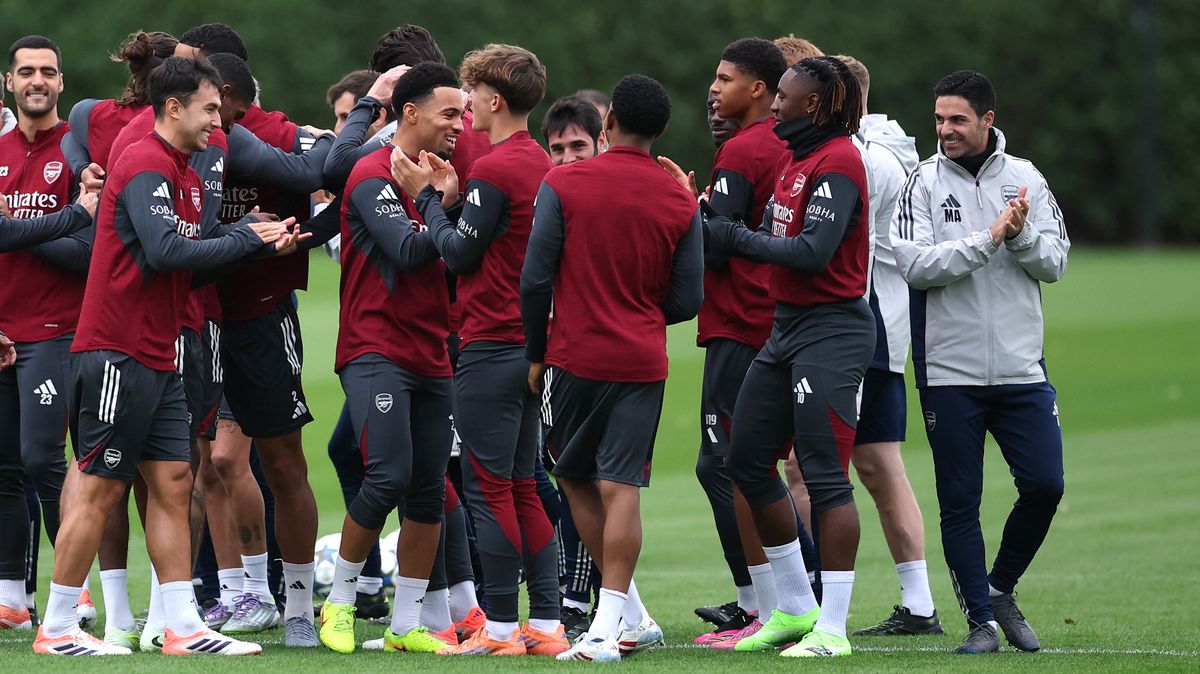 Slovo Slavia nepadlo ani jednou. Arteta se ale zmínil o Rosickém a čeká bouřlivý Eden 