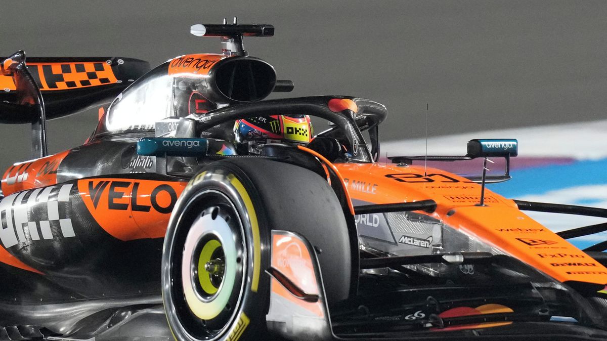 Piastri byl v Kataru nejrychlejší v kvalifikaci sprintu