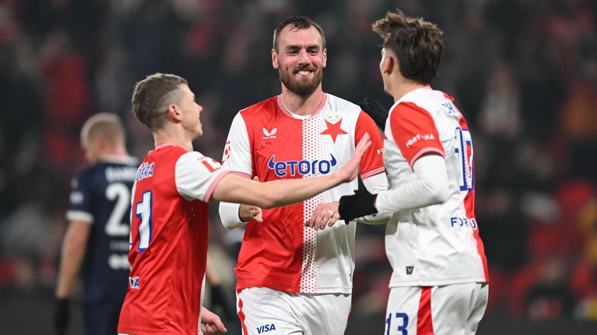 Eden slaví, Slavia rozstřílela Slovácko! Baník ukončil mizernou sérii, raduje se také Karviná