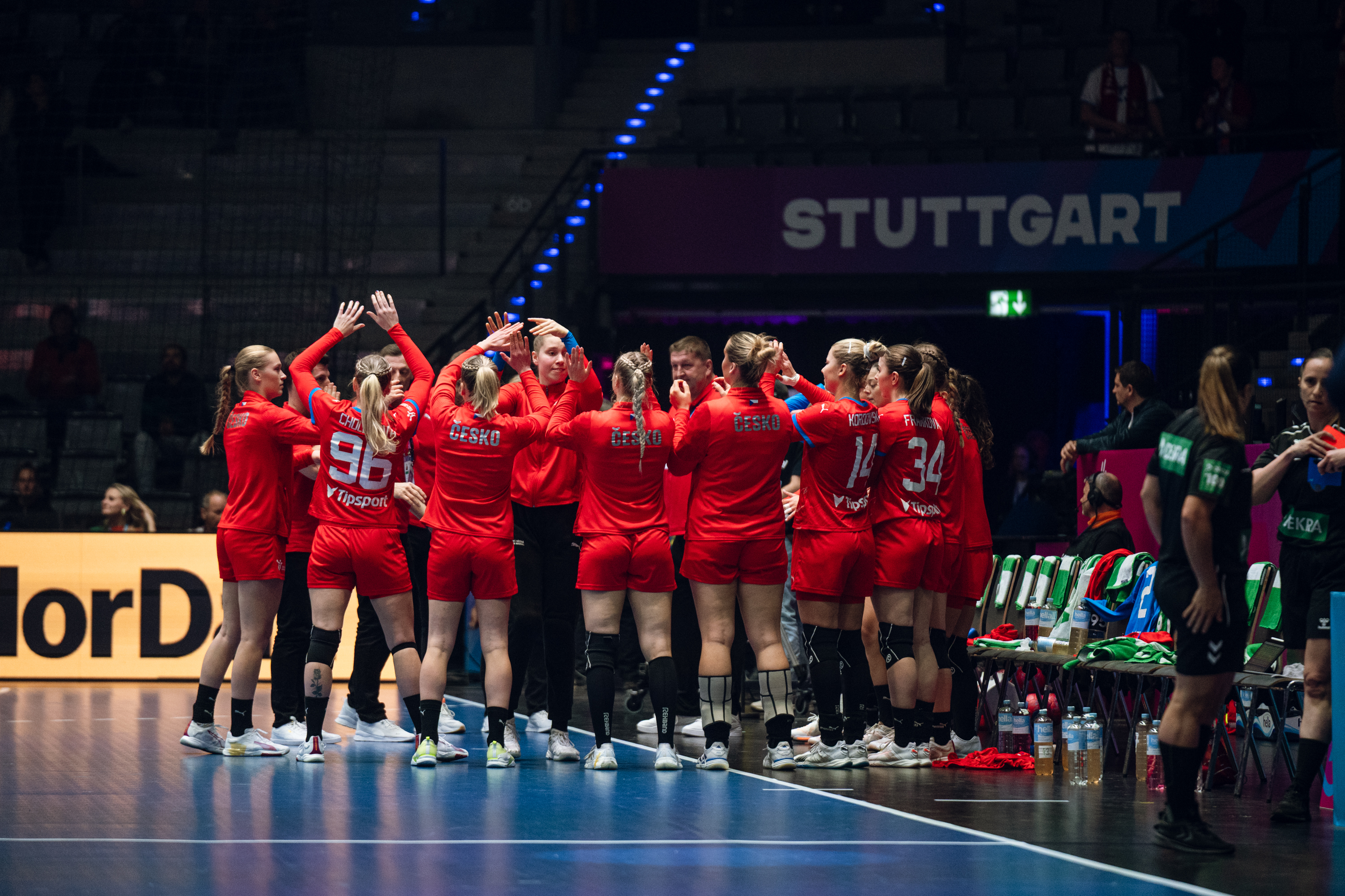 Češky ve skupině G v Stuttgartu: Švédsko, Brazílie a Kuba