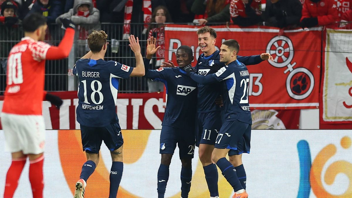 Hoffenheim neudržel vedení v Mohuči