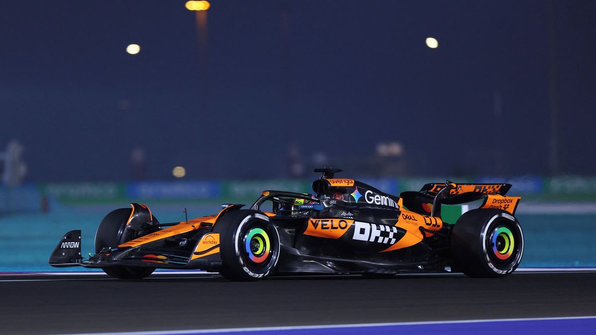 V jediném tréninku F1 v Kataru byl nejrychlejší Piastri před Norrisem