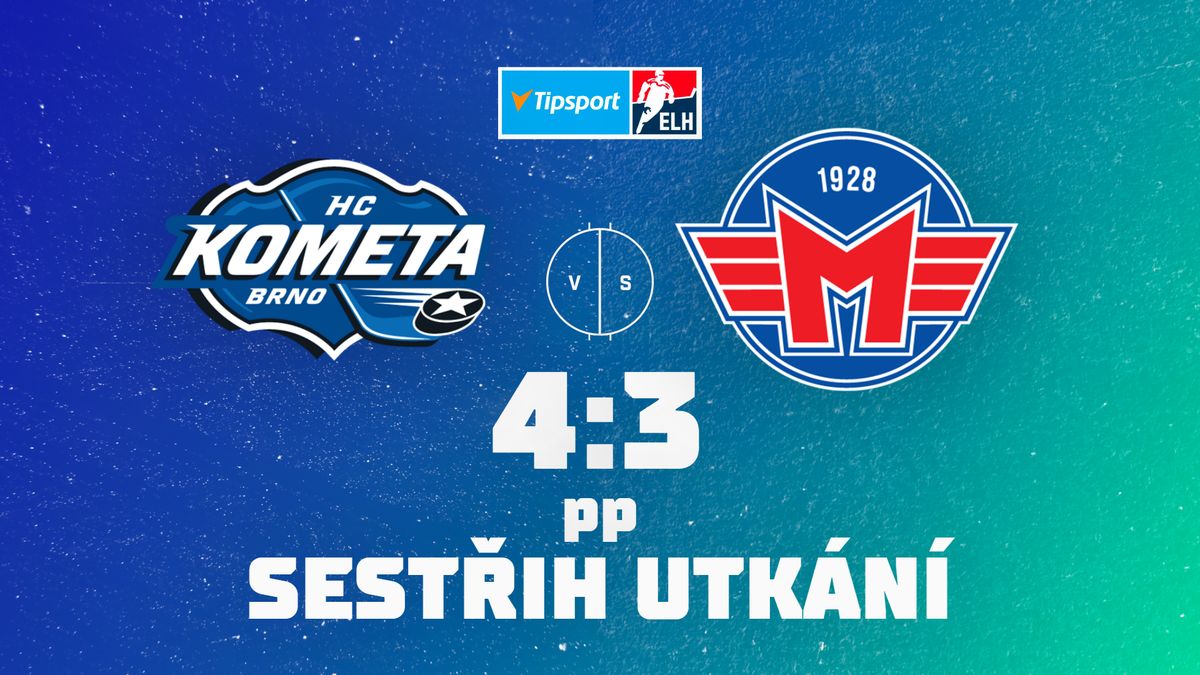 Kometa si po velkolepém obratu ulevila. Bylo to na morál, přiznal Pokorný