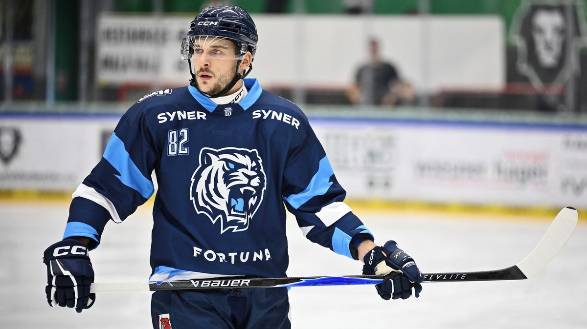 Liberecký hokejový útočník Ondřej Procházka dostal dvouzápasový trest za faul na Samuela Kňažka z Vítkovic