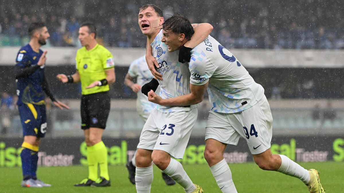 Inter zachránil výhru na půdě Verony v nastavení 